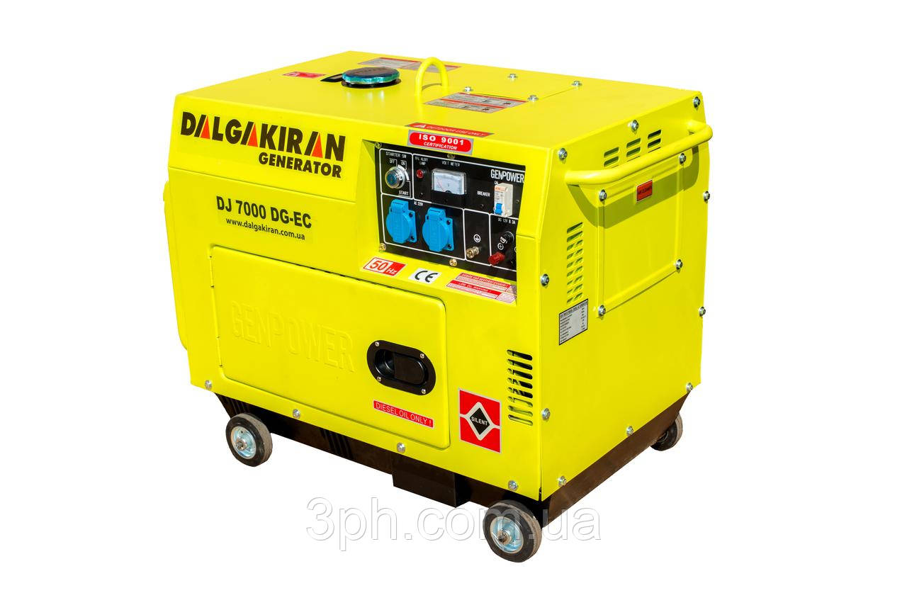 Дизельный генератор Dalgakiran DJ 7000 DG-ECS