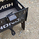 Мангал з автоповоротом на 6 шампурів (HONDA), фото 3