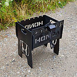 Мангал з автоповоротом на 6 шампурів (HONDA), фото 2