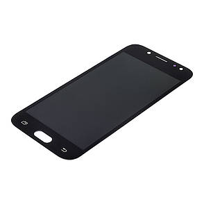 Дисплей (lcd екран) для Samsung J530 Galaxy J5 (2017) з чорним тачскріном OLED, фото 2