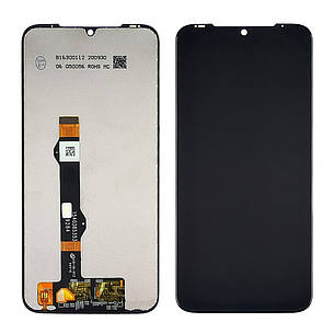 Дисплей (lcd екран) для Motorola G8 Plus (XT2019) з чорним тачскріном, фото 2
