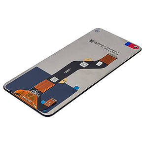 Дисплей (lcd екран) для TECNO Spark 6/Camon 16 SE (KE7)/CE7J) з чорним тачскріном, фото 2