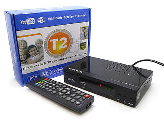 Цифровий ефірний приймач з екраном DVB-T2 метал 40шт T2-006