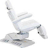 Кушетка косметологічна масажна 2246EB у білому кольорі на електрокеруванні позаТренделенбурга, фото 2