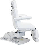 Кушетка косметологічна масажна 2246EB у білому кольорі на електрокеруванні позаТренделенбурга, фото 9