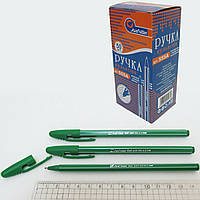 Ручка шариковая Josef Otten, зелёная, 50 шт. в упаковке, 555A-gr