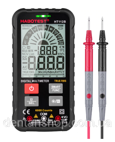 Цифровий автоматичний мультиметр HABOTEST HT112B