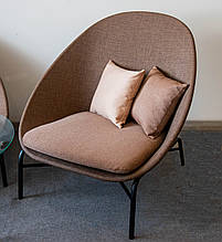 Крісло з комплекту "Картель" текстилен 25 коричневий