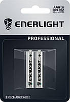 Аккумулятор бытовой ENERLIGHT R03 800mAh Ni-MH ААA блистер 2шт