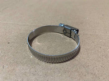 Хомут затяжний оцинкований 30-45мм.