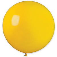 Латексный шар 19"(48см) пастель желтый (02) Gemar