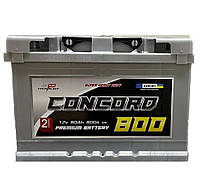 Аккумулятор Concord 80Ah 800A R