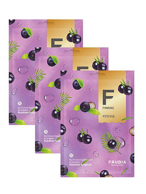 Маска тканинна з ягодами асаї Frudia My Orchard Squeeze Mask Acai Berry