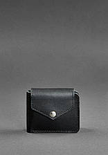 Шкіряне портмоне 4.2 на кнопці (8 кольорів на вибір)