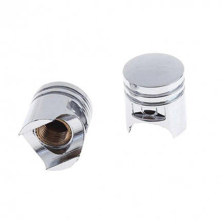 Ковпачки на ніпель для велосипеда, мотоцикла, скутера 2 Поршня Alitek Piston, 2 шт, фото 2