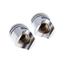 Ковпачки на ніпель для велосипеда, мотоцикла, скутера 2 Поршня Alitek Piston, 2 шт, фото 3