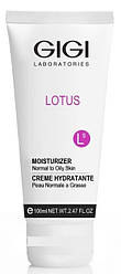 Зволожувальний крем для жирної шкіри GIGI Lotus Beauty Moisturizer For Normal To Oily Skin 100 мл