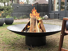 Вогнище-чаша мангал-барбекю-гриль простий 1200