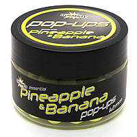 Плаваючі бойли Dynamite Baits Fluro Pop-Ups Pineapple & Banana (Ананас і Банан) 12мм