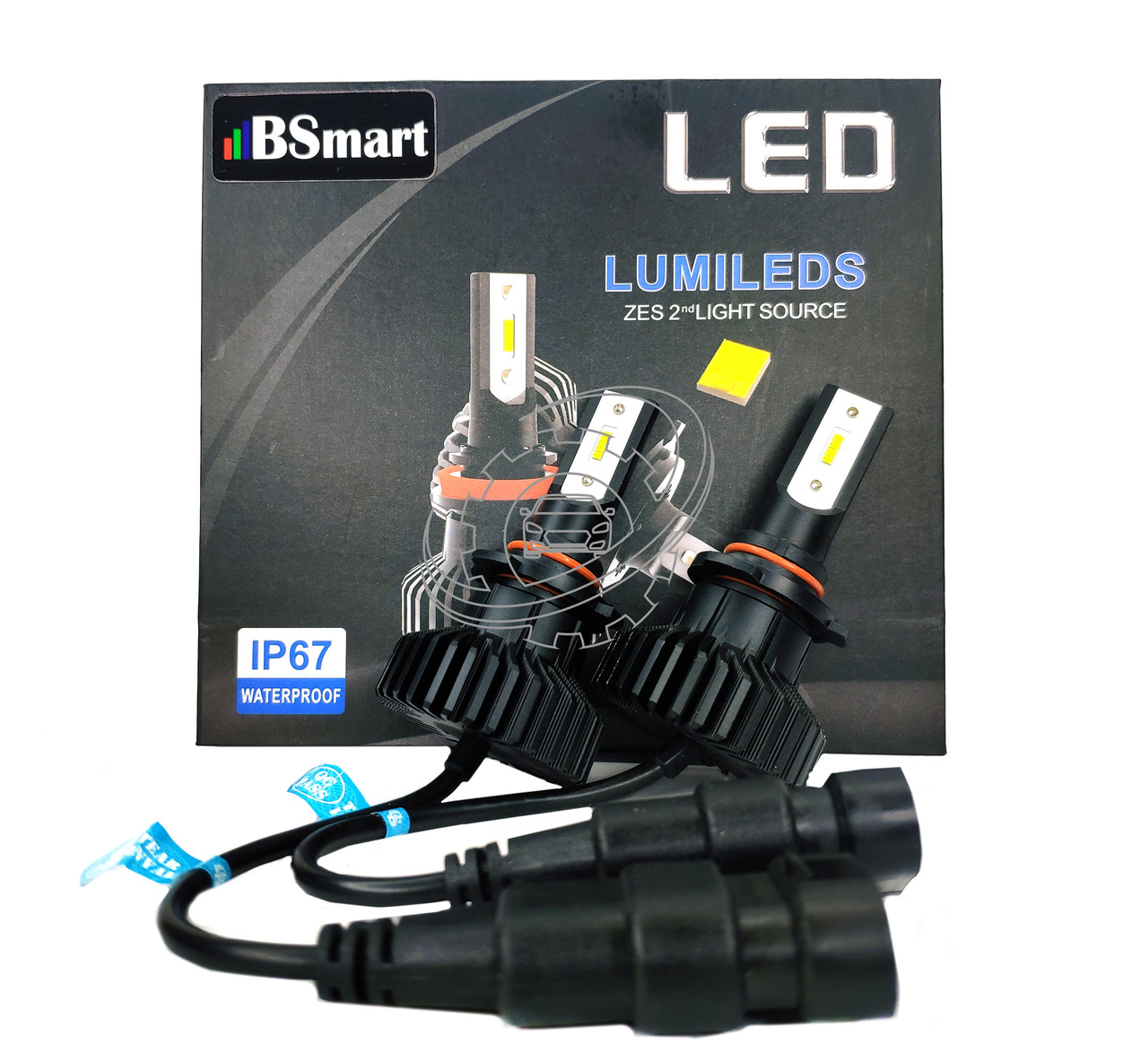 Світлодіодні LED автолампи BSmart X5 HB3305 50 Вт Luxeon ZES 12-24В
