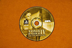 Диск Playstation 1 - Tomb Raider IV