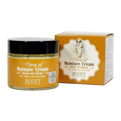 Зволожувальний крем із кінською олією Jigott Horse Cream 70 мл