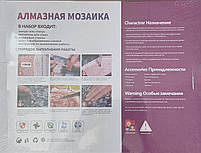 Алмазна мозаїка Жираф 30*40 см на підрамнику в коробці (MAF012), фото 5