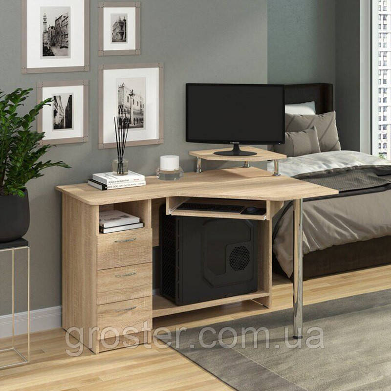 Кутовий комп'ютерний стіл Орфей для дому і офісу