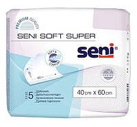 Пеленки SENI Soft Super 40x60 см. 5 шт.