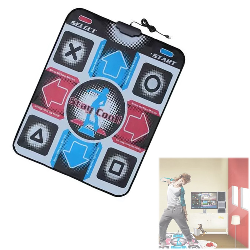 Танцювальний килимок навчальний USB і TV, 80х90см, Dance Revolution