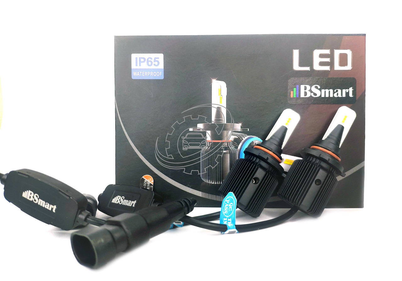 Авто лампи LED світлодіодні BSmart M1 CSP Південна Корея H10 8000Лм 40Вт 12-24В
