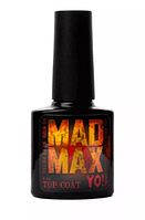 Топ без липкого слоя , без UV-фильтров YO! Nails Mad Max , 8 мл