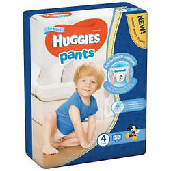 Трусики-підгузки Huggies 4 для хлопчиків мега (9-14 кг) 52 шт