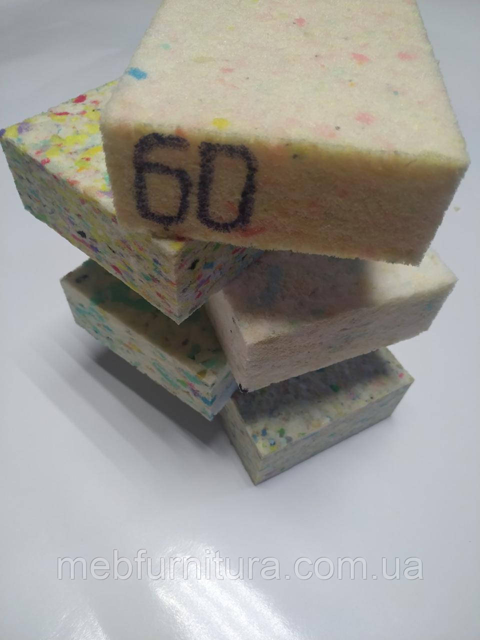 Поролон меблевий вторинного спінювання (ВВ 60 30мм *1.0 м * 2.0 м)
