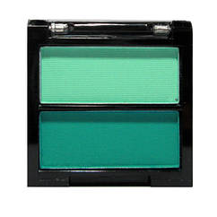 Тіні для Повік Meis MS 0202 Двоколірні Матові Бірюзові Компактні Тон 05, Косметика, Макіяж Очей