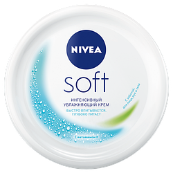 Інтенсивний зволожувальний крем Nivea Soft, 100 мл