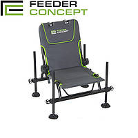 Крісло фідерне Feeder Concept Compact до 120кг, професійне крісло для фідерної риболовлі Norfin Feeder Concept Compact