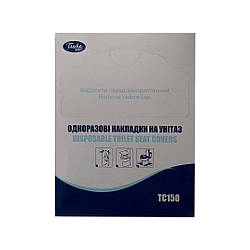 Накладки на сидіння унітазу 1/4 складання 150 шт. А Tischa