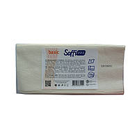 Полотенце бумажное SoffiPRO Basic V-скл.1 слой белые 250л/уп