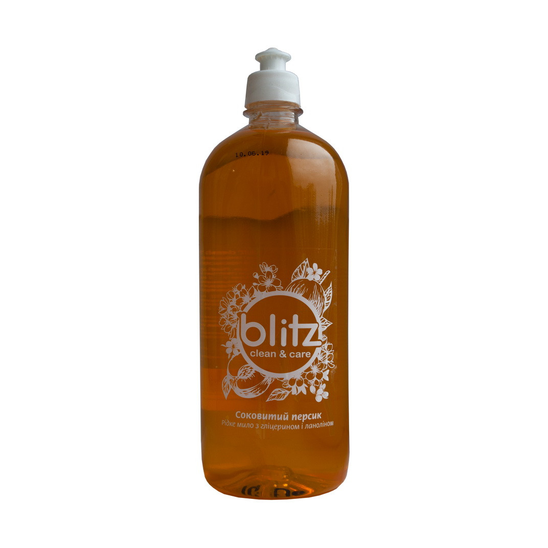 Жидкое мыло ВLITZ PET бутылка 1 л в ассортименте - фото 1 - id-p1452548818