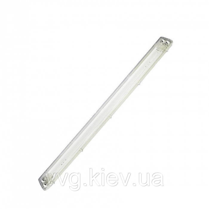 Світильник промисловий ЕВРОСВЕТ 2*1200мм під лампу Т8 LED-SH-45 з пластиною IP65 LENS