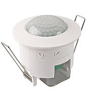 Датчик руху вбудований ЄВРОСВІТЕТ SB-01 360° Білий