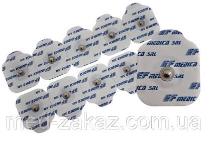Електрод ЕКГ EF Medica F 3240 SG з адгезійною піни 32x40 мм 62.032.07 №50