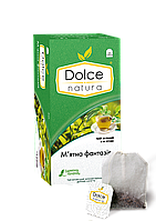 Чай китайский зеленый с мятой "Мятная фантазия" Dolce Natura 50 г (25шт.*2г)