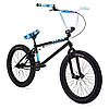 Велосипед BMX 20" Stolen STEREO 20.75" 2021 BLACK W/ SWAT BLUE CAMO, фото 3