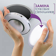 Світильник Світлодіодний ELM Disk V Вбудований 6W 6500К (26-0058), фото 3