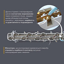 Подовжувач Electrum SB-3 3 розетки, 3 м із заземленням (C-ES-1811), фото 3