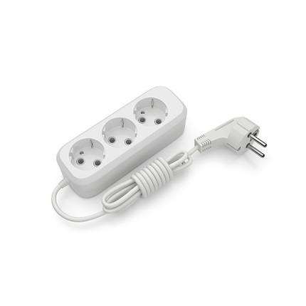 Подовжувач Electrum SB-3Е 3 розеток, 5 м із заземленням (C-ES-1812), фото 2
