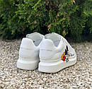Кросівки жіночі білі Alexander McQueen White/Disney (06486), фото 8