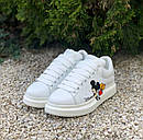 Кросівки жіночі білі Alexander McQueen White/Disney (06486), фото 6